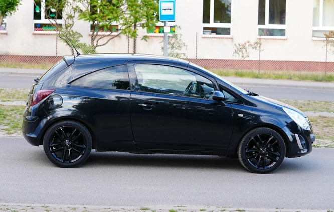 Opel Corsa cena 15498 przebieg: 205500, rok produkcji 2012 z Konin małe 277